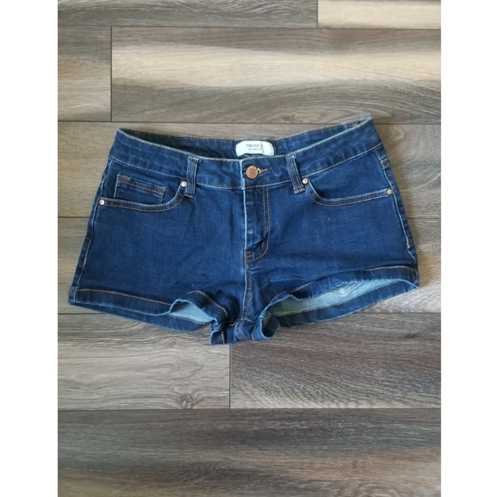 Forever 21 Los Angeles Denim Shorts - Low Rise